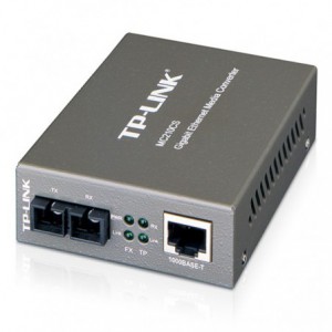 CONVER.TP-LINK 10/100/1000 RJ45/ FIBRA MONO MC210CS