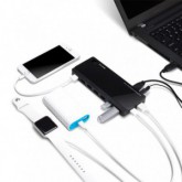 HUB TP-LINK USB 3.0 7 PUERTOS UH720 FUENTE ALIMENT.