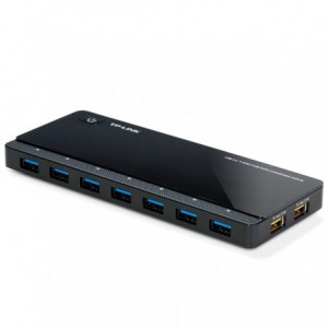 HUB TP-LINK USB 3.0 7 PUERTOS UH720 FUENTE ALIMENT.