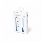 CONVERSOR TP LINK UE330 USB 3.0 A ETHERNET HUB 3P 