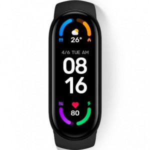 PULSERA XIAOMI  SMARTBAND MI BAND 6 NEGRO