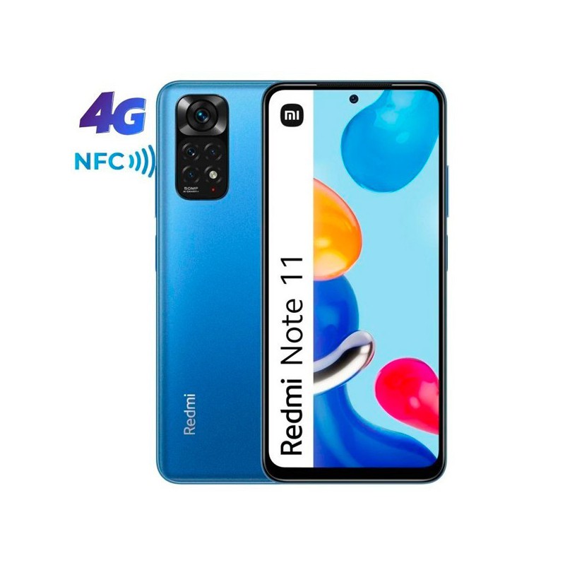 SMARTPHONE XIAOMI REDMI NOTE 11 6GB/128GB/6.43/AZUL OCASO