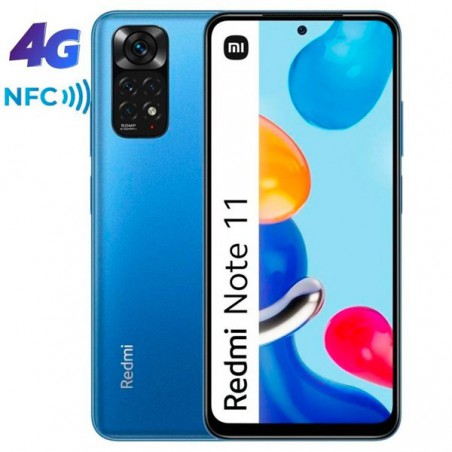 SMARTPHONE XIAOMI REDMI NOTE 11 6GB/128GB/6.43/AZUL OCASO