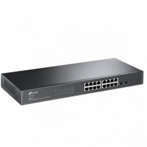 SWITCH TP-LINK GESTIONABLE 16P GIGABIT 2 RA. SFP GIGABIT 19"