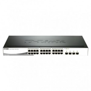 SWITCH D-LINK 24 PORT GIGABIT SMART+ 4 PORT SFP