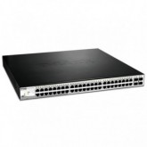 SWITCH D-LINK 48 PORT GIGABIT SMART+ 4 SFP 370W POE BUDGET