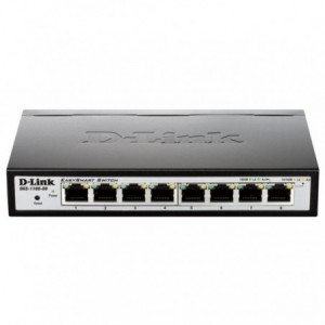 SWITCH D-LINK 8 PORT GIGABIT EASYSMART DGS-1100-08V2