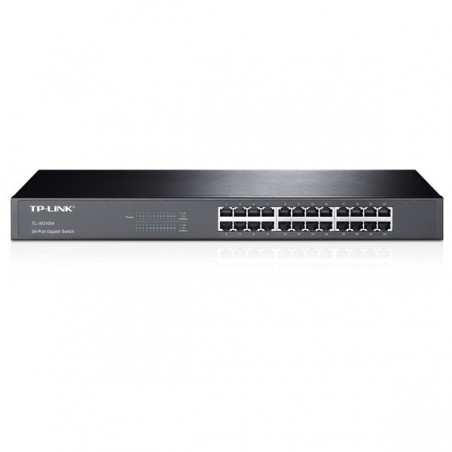 SWITCH TP-LINK 19" 24X 10/100/1000 MBPS RJ45 RACK 