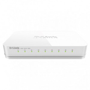 SWITCH D-LINK 8 PORT COOPER GIGABIT DLINGO