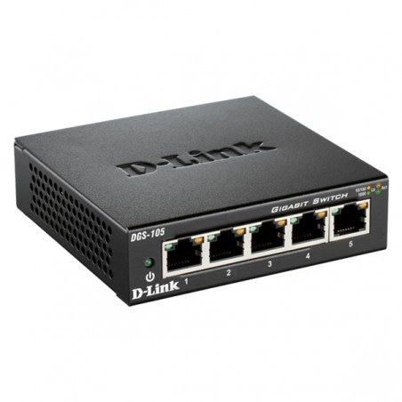 SWITCH D-LINK 5 PORT GIGABIT METAL HOUSING