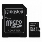 MICRO SDHC KINGSTON 32GB  CLASE 10*