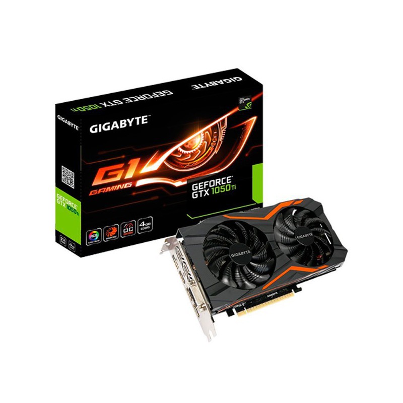 VGA GIGABYTE  GTX 1050 TI D5 4G GV-N105TD5-4GD