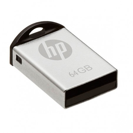 PENDRIVE HP V222W   64GB USB2.0 PLATA (MINI)*