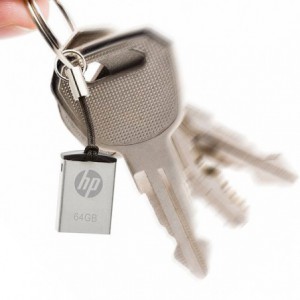 PENDRIVE HP V222W   64GB USB2.0 PLATA (MINI)*