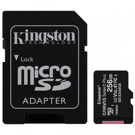 MICRO SD KINGSTON XC 512GB+ADAPT.CLASE 10 100MB/S