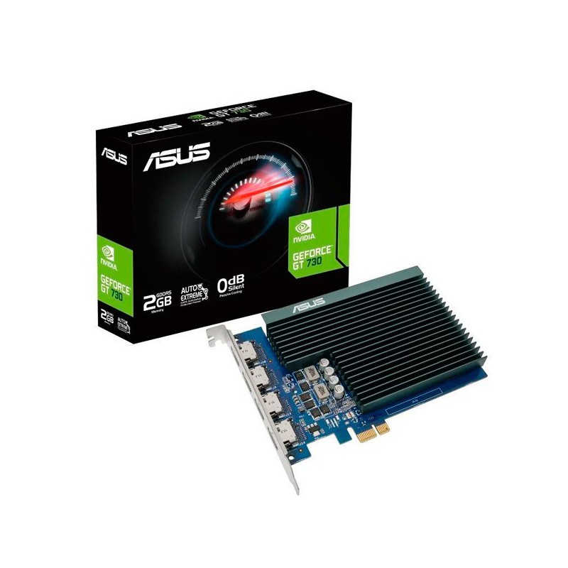 VGA ASUS GEFORCE GT730 2GB DDR5 (4 X HDMI)