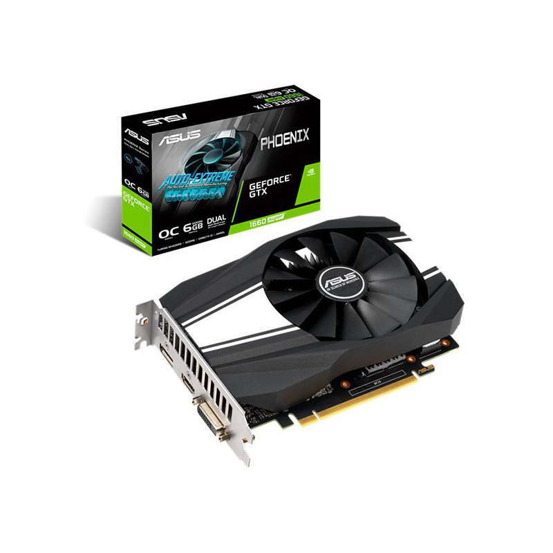 VGA ASUS NVIDIA PH-GTX1660 SUPER O6G 6GB GDDR6