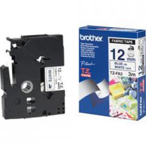 CINTA BROTHER ORIG.TZFA3 TEXTIL/AZUL 12MM