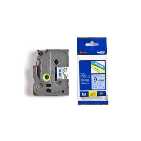 CINTA BROTHER ORIG.TZ521/E AZUL/NEGRO  9MM
