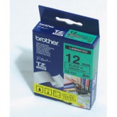 CINTA BROTHER ORIG.TZ731/E VERDE/NEGRO  12MM