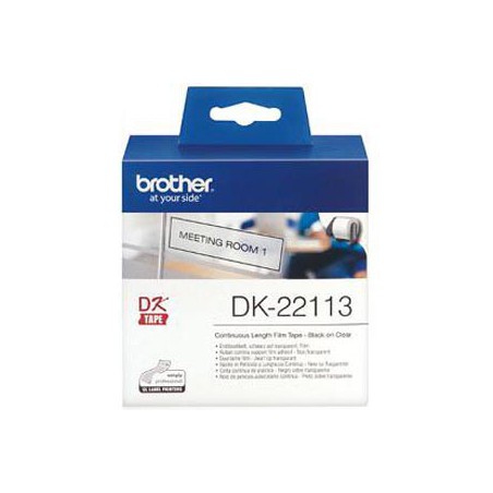 CINTA BROTHER PLASTICA TRANSPARENTE 62 MM DK22113