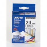 CINTA BROTHER PAPEL AL-K251 BLANCO/NEGRO *