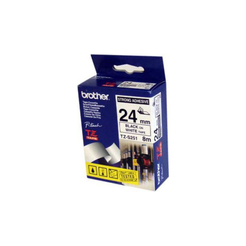 CINTA BROTHER ORIG.TZES251 BLANCO/NEGRO  24M