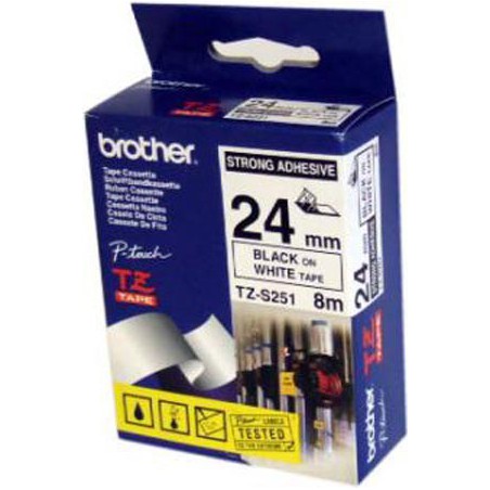 CINTA BROTHER ORIG.TZES251 BLANCO/NEGRO  24M