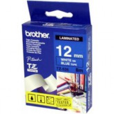 CINTA BROTHER ORIG.TZ535/E AZUL/BLANCO  12MM