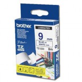CINTA BROTHER ORIG.TZ223/E  BLANCO/AZUL 9MM