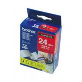 CINTA BROTHER ORIG.TZ455 ROJO/BLANCO* 24MM