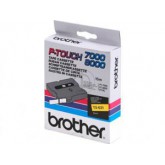 CINTA BROTHER ORIG. TX621 9MM AMARILLO/NEGRO*
