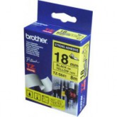 CINTA BROTHER ORIG.TZS641 AMARILLO/NEGRO 18MM