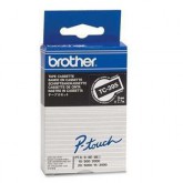 CINTA BROTHER ORIG.TC395  9MM NEGRO/BLANCO*