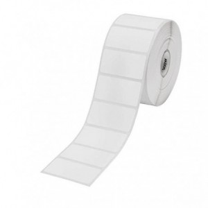 CAJA DE 8 ROLLOS DE ETIQUETAS TERM. BROTHER 55 X 50MM ADHES