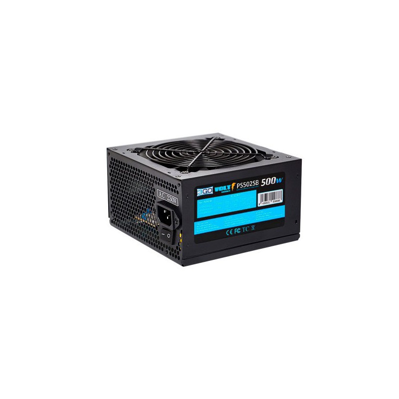 FUENTE ALIM. 3GO 500W VENT. 12CM NEGRA 