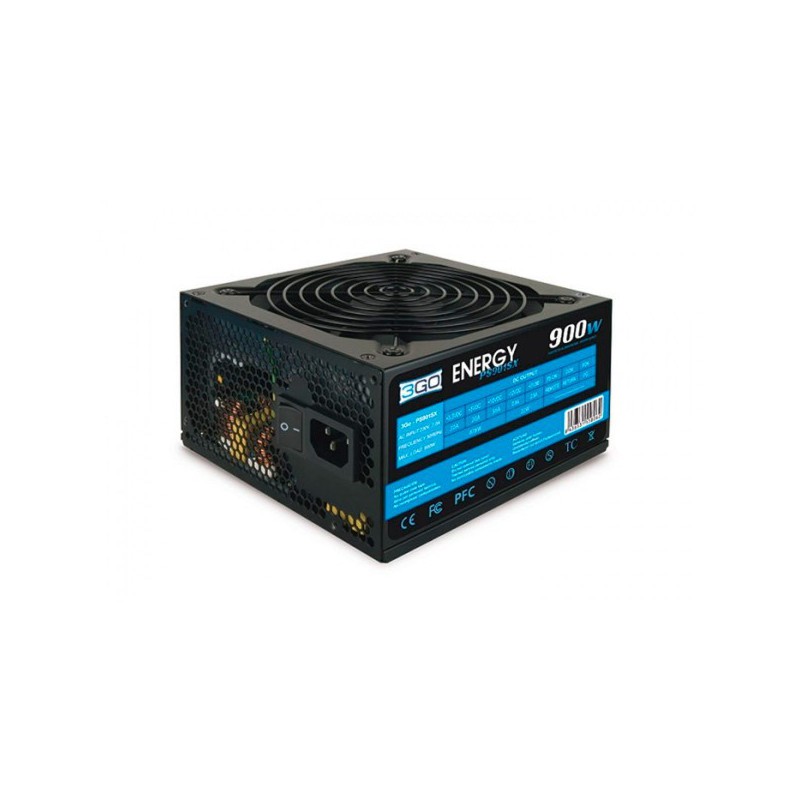 FUENTE ALIM. 3GO 900W PPFC (4XSATA+12CM+PCIX6+2PIN) 