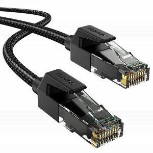 LATIGUILLO UGREEN UTP LAN   CAT6  3M  NEGRO