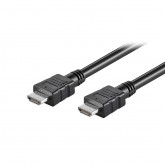 CABLE HDMI HIGH SPEED M/M 4K 30HZ 1 MTR NEGRO