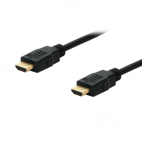 CABLE HDMI GOLDPLATED M/M 4K 3D 1080P 1.5 MTR NEGRO