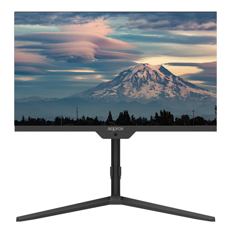 MONITOR APPROX 23.8" FHD CAMARA NEGRO MULTIME/AJUST/INCLINA*