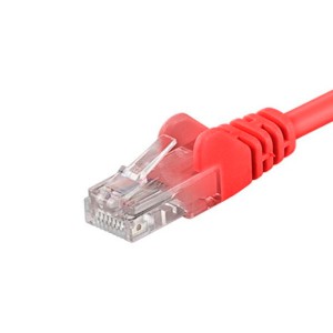 LATIGUILLO UTP/RJ45  1   METRO  FLEXIBLE CAT6 ROJO