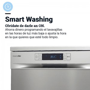 LAVAVAJILLAS ARTICO 4065X LIBRE INST. INV 15 CUB. INOX 60