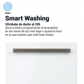 LAVAVAJILLAS MARMARA 4060W INTEGRABLE CRISTAL BLANCO 60CM