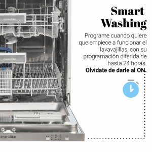 LAVAVAJILLAS BALTICO 4060 INTEGRABLE 60CM 12 SERV.