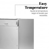 LAVAVAJILLAS BALTICO 4060 INTEGRABLE 60CM 12 SERV.