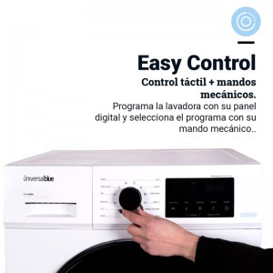 LAVADORA IBIZA 4008W CARGA FRONTAL BLANCO 8 KGS 1200 RPM