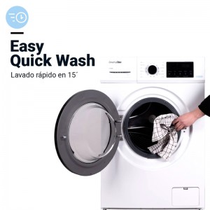 LAVADORA IBIZA 4007W CARGA FRONTAL BLANCO 7 KGS 1200 RPM