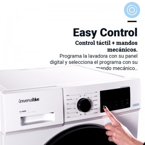 LAVADORA BALI 4008W C. FRONTAL BLANCO 8 KGS INV 1200 RPM