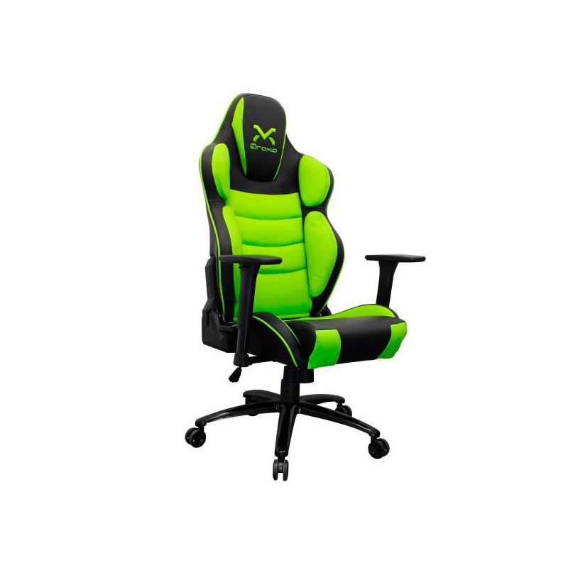 SILLA GAMING 3GO NEGRO-VERDE TROUN PRO DROXIO